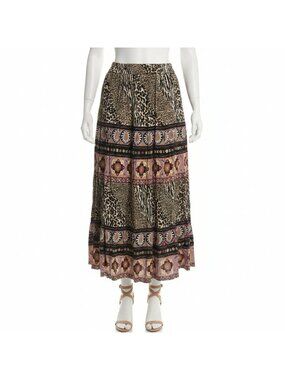 Women's XL Radcliffe Multicolor Rayon Skirt | Bargains by K & T  ITEM #2472